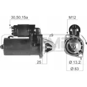 Стартер MESSMER 6MC3Q Audi 80 (B4, 8C5) 4 Универсал 2.2 S2 Quattro 230 л.с. 1993 – 1995 220188 ME L59