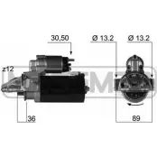 Стартер MESSMER Citroen Jumper 3 (250) Кабина с шасси 220353 8QIN W V6DDN