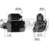 Стартер MESSMER 58Q HR PQP0K 220382 Mitsubishi Lancer 6 (C6, C7) Седан 1.5 12V (C62A) 90 л.с. 1990 – 1992