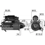 Стартер MESSMER VJYMOR Ford Mondeo 1 (FD, GBP) Хэтчбек 2.0 i 16V 4x4 132 л.с. 1994 – 1996 220414 G24 VETZ