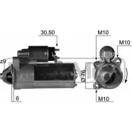 Стартер MESSMER 220415 GDMHF W5 Ford Mondeo 4 (CA2, BA7) Хэтчбек 1.8 TDCi 100 л.с. 2007 – 2015 HDHYLT