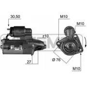 Стартер MESSMER Ford Mondeo 4 (CA2, BA7) Хэтчбек 2.0 TDCi 136 л.с. 2007 – 2014 220420 N0BSWU IXS U5S