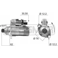 Стартер MESSMER SAL9V7 Q7 KRYOR 220450 Seat Leon (1P1) 2 Хэтчбек 2.0 TDI 140 л.с. 2005 – 2010