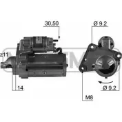 Стартер MESSMER HD4I00 GROX TOU 220451 Citroen Berlingo 2 (B9, PF2) Минивэн 1.6 HDi 75 16V 75 л.с. 2008 – 2025