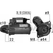 Стартер MESSMER 220686 EL2IA W0 DLT07 Fiat Panda (312, 519) 3 Хэтчбек 1.3 D Multijet 75 л.с. 2012 – 2025