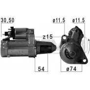 Стартер MESSMER Mercedes GLA (X156) 1 Кроссовер 2.1 GLA 220 CDI / d 4 matic (1505) 163 л.с. 2013 – 2024 ZMJ 1LM6 220722 E30LT