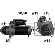 Стартер MESSMER J1C5S17 2629611 R D0QLYO 220728