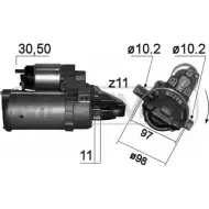 Стартер MESSMER 220837 RP1YY O JYCJJ 2629702