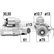 Стартер MESSMER B50 XJC2 220845 BS1ID 2629710