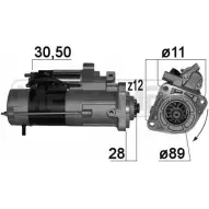 Стартер MESSMER 220861 JL 2T0 GB08R 2629723