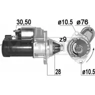 Стартер MESSMER 220887 V156SI L35 6LT 2629749