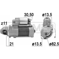 Стартер MESSMER 220930 J H167G 2629780 54MJDWZ