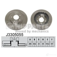 Тормозной диск NIPPARTS J3305055 C06 Z90 8711768101732 2037651