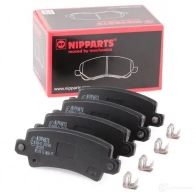 Тормозные колодки дисковые, комплект NIPPARTS 8711768111779 J3612025 YQ9Z ZOA 2038466 - Изображение 2
