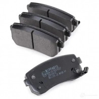 Тормозные колодки дисковые, комплект NIPPARTS 8711768008987 J3610512 AP4 89 2038422 - Изображение 3