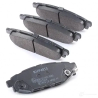 Тормозные колодки дисковые, комплект NIPPARTS 8711768164409 2047069 N3617004 4I A3S - Изображение 3