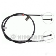 Трос ручника NIPPARTS 5WJK C Mitsubishi Galant 8 (EA2A) Седан 2.0 (EA2A) 136 л.с. 1996 – 2000 8711768499112 J14878