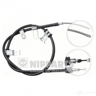 Трос ручника NIPPARTS J19078 Hyundai Getz (TB) 1 Хэтчбек 1.5 CRDi GLS 102 л.с. 2004 – 2005 9I5 WFL 8711768501556