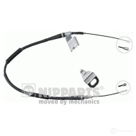 Трос ручника NIPPARTS 2031820 J11937 8711768496883 QKJ 3VO