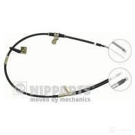 Трос ручника NIPPARTS SDS S04 8711768496180 J11458 2031684 - Изображение 2