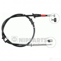 Трос ручника NIPPARTS 03V0 P Mitsubishi Space Star 1 (DGA) Минивэн 1.8 MPI 112 л.с. 2002 – 2004 J19617 8711768501235