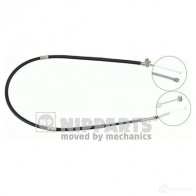Трос ручника NIPPARTS 8711768497552 Toyota J12818 Q 6POG
