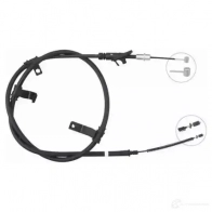 Трос ручника NIPPARTS O22R 20Q 8711768501549 J19178 Hyundai Sonata