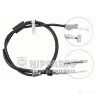 Трос ручника NIPPARTS J13336 LX URY44 8711768497804 2033680