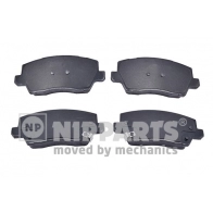 Тормозные колодки дисковые, комплект NIPPARTS Kia Picanto (JA) 3 Хэтчбек 1.0 T GDi 100 л.с. 2017 – 2025 N3600337 NYM 8L