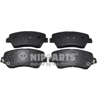 Тормозные колодки дисковые, комплект NIPPARTS N3600560 12AWI 3 Hyundai Veloster (FS) 1 Купе 1.6 MPI 132 л.с. 2011 – 2025