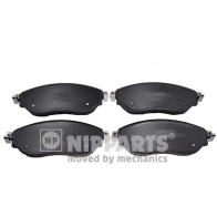 Тормозные колодки дисковые, комплект NIPPARTS 1439897982 N3601116 IRP44G T