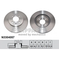 Тормозной диск NIPPARTS 8718638315572 2046535 N3304057 V9Y 88
