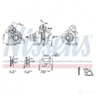 Турбина NISSENS 5707286461468 1417930305 H06G 5K5 93255 - Изображение 6