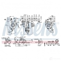 Турбина NISSENS 5707286396432 1224699 1D4B YKK 93076 - Изображение 7