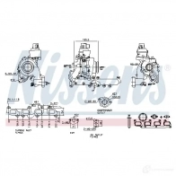 Турбина NISSENS Audi A1 (8XA, F) 1 Спортбек 1.6 Tdi 105 л.с. 2011 – 2015 93098 5707286396654 ZDTI XU