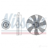 Вискомуфта NISSENS 86221 1437666671 B SHLV - Изображение 5