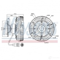 Вискомуфта NISSENS 1222967 ARP2R2 H 86028 5707286392700 - Изображение 6