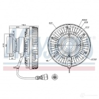 Вискомуфта NISSENS LWG Z8N 86089 1223008 5707286408036 - Изображение 6