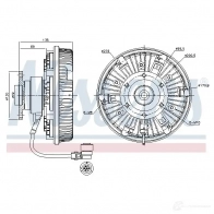 Вискомуфта NISSENS 86077 5707286407909 1223001 V DNB2 - Изображение 6