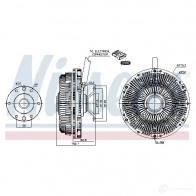 Вискомуфта NISSENS 8S VL5MD 1417928307 86204 5707286467040 - Изображение 6