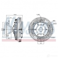Вискомуфта NISSENS 1214095910 OH9 JDKI 5707286455795 86145 - Изображение 5