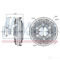 Вискомуфта NISSENS 86162 1214095970 5707286455948 OJU CR - Изображение 5