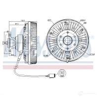 Вискомуфта NISSENS 86023 5707286392656 6 7AEQH1 1222962 - Изображение 6