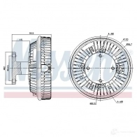 Вискомуфта NISSENS 86054 G0J QXF 1222987 5707286392960 - Изображение 5