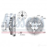 Вискомуфта NISSENS 9 YZE7VX 86025 5707286392670 1222964 - Изображение 6