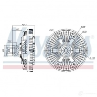 Вискомуфта NISSENS Y8KW 5J 1222989 86058 5707286393004 - Изображение 5