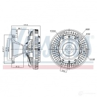 Вискомуфта NISSENS 9 VTBYBZ 86034 5707286392762 1222971 - Изображение 5