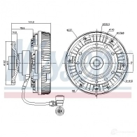 Вискомуфта NISSENS 5707286392977 ND7 N6 1222988 86055 - Изображение 6