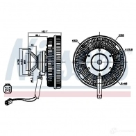 Вискомуфта NISSENS 5707286455672 86133 3TG4X A 1214095894 - Изображение 6