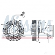 Вискомуфта NISSENS 86140 7KIA 8 1417928261 5707286455740 - Изображение 6